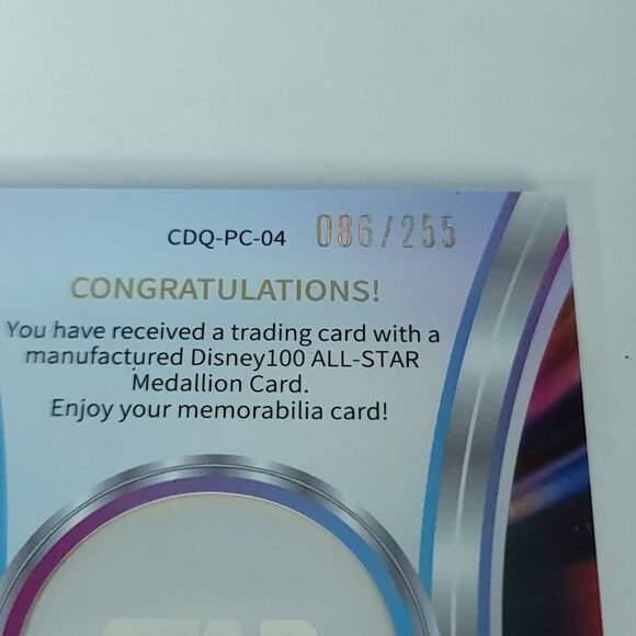 R2D2 Star wars 2023 Kakawow Cosmos Disney 100 Commemorative Medallion 086/255 - Picture 5 of 5